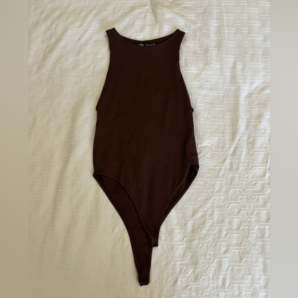 Zara Bodysuit Brown